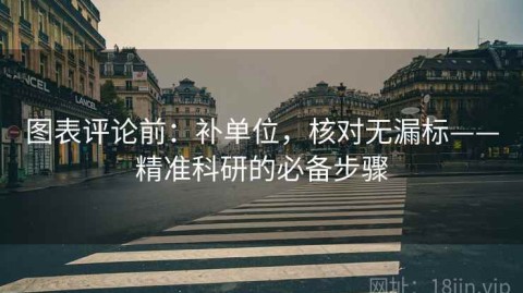 图表评论前：补单位，核对无漏标——精准科研的必备步骤