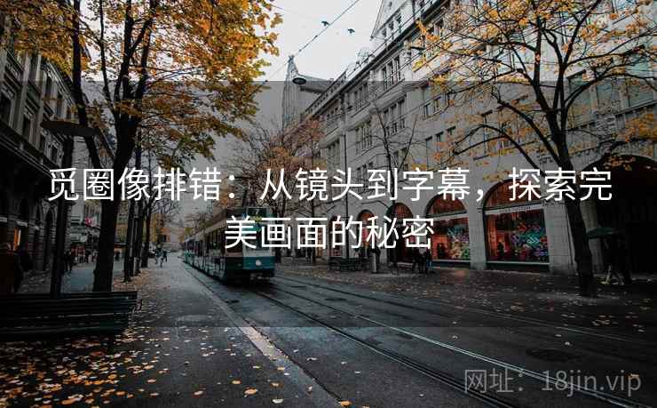 觅圈像排错：从镜头到字幕，探索完美画面的秘密